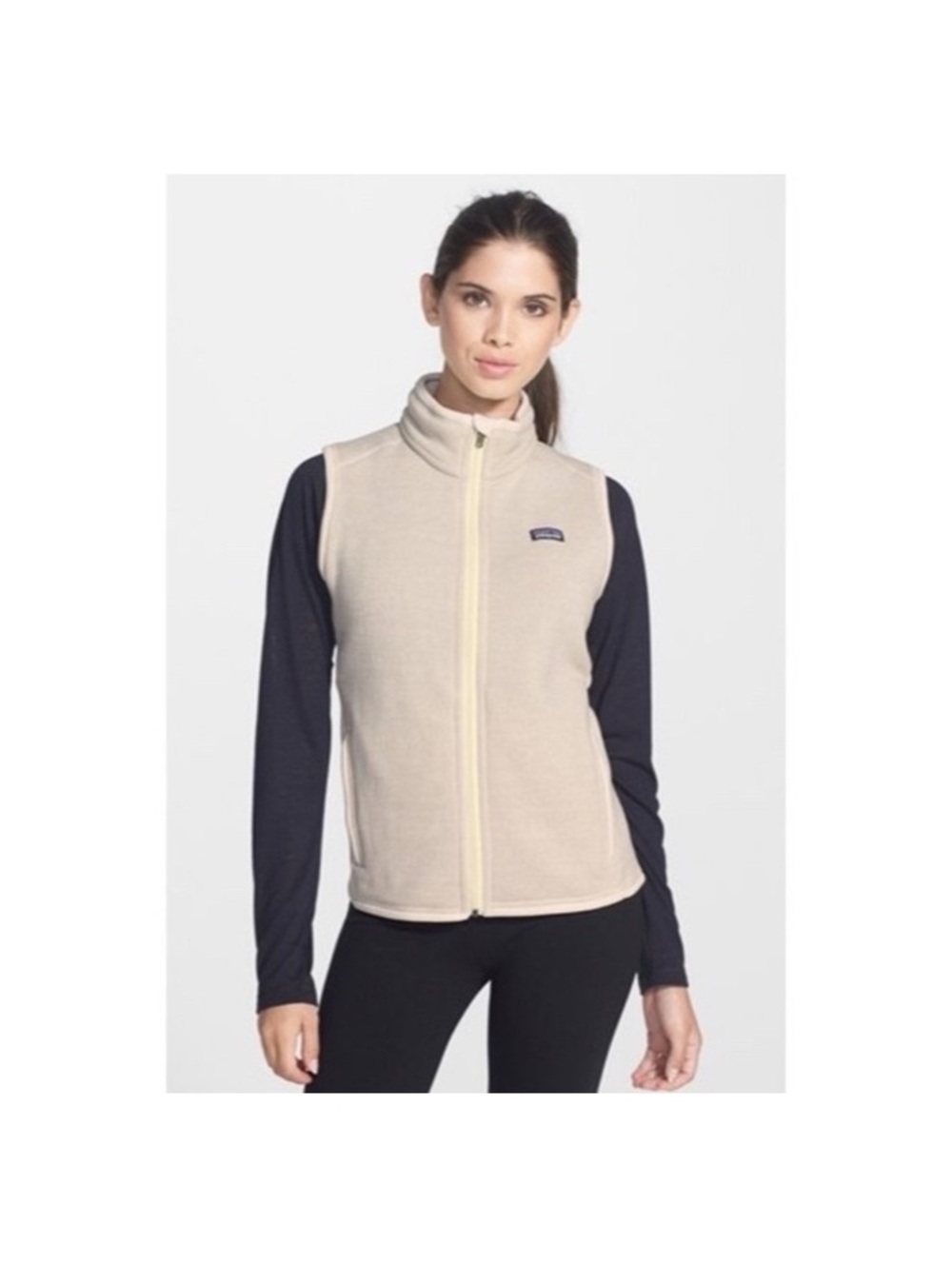 Patagonia Women’s Better Sweater Vest Cream Size Small